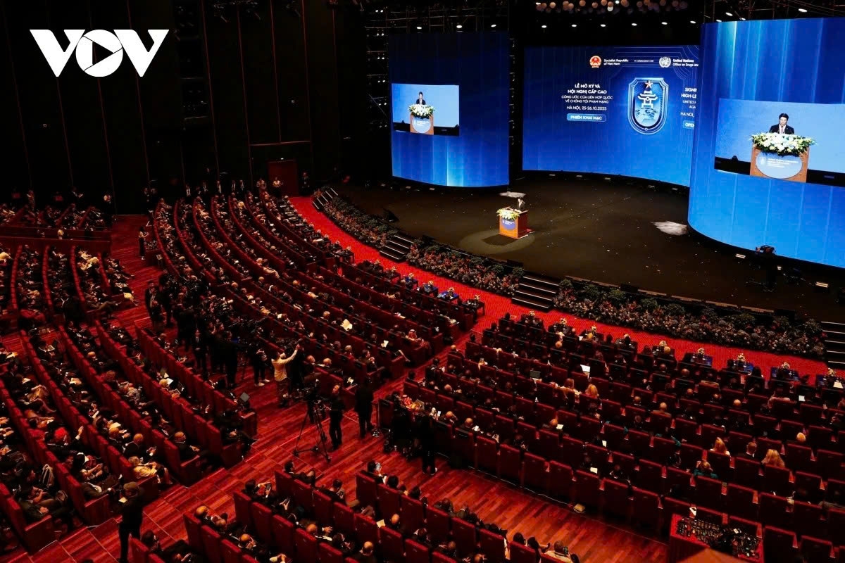 Việt Nam ghi dấu ấn đối ngoại qua Lễ mở ký Công ước Liên Hợp Quốc về chống tội phạm mạng năm 2025.