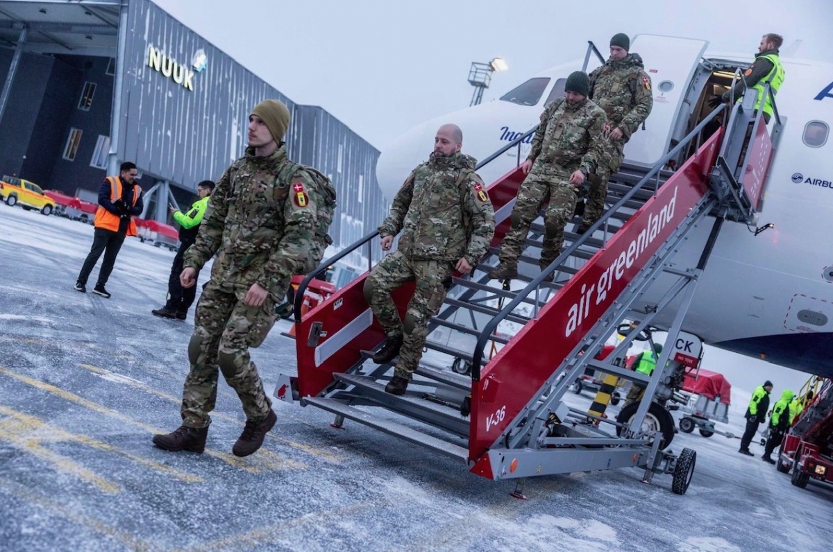 Trong thời gian dài, ông Trump theo đuổi ý định mua Greenland thuộc Đan Mạch, viện dẫn các lo ngại về an ninh quốc gia cũng như nhu cầu kiềm chế ảnh hưởng ngày càng gia tăng của Nga và Trung Quốc trong khu vực. Ảnh: X