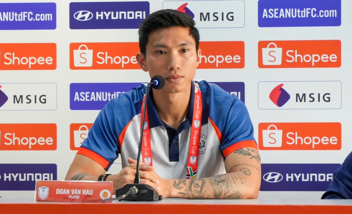 Đoàn Văn Hậu tự tin trước trận đấu quan trọng của CAHN (Ảnh: CAHN).