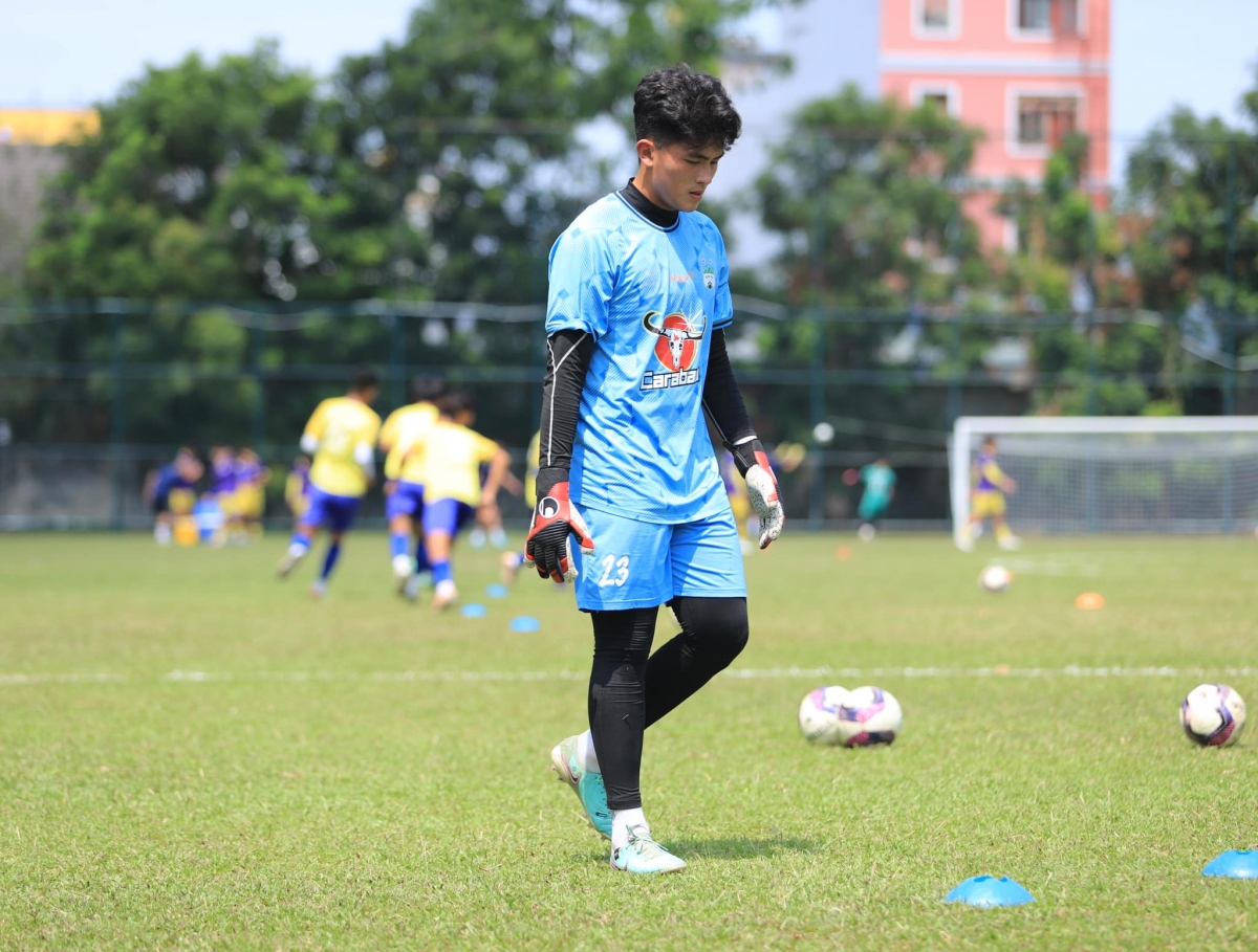 Thủ môn Đinh Phước Sang. (Ảnh: CLB HAGL). 