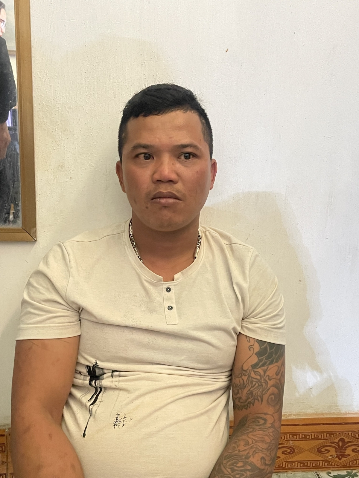 Đối tượng Trần Văn Trọng. Ảnh: Công an Gia Lai