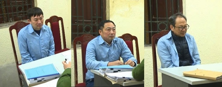 Các đối tượng trong vụ án. 