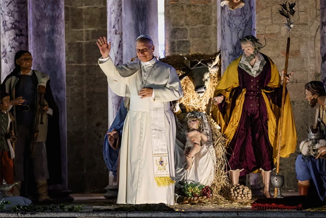 Giáo hoàng Leo XIV làm lễ tại tại Vatican vào đêm giao thừa. Ảnh: Reuters