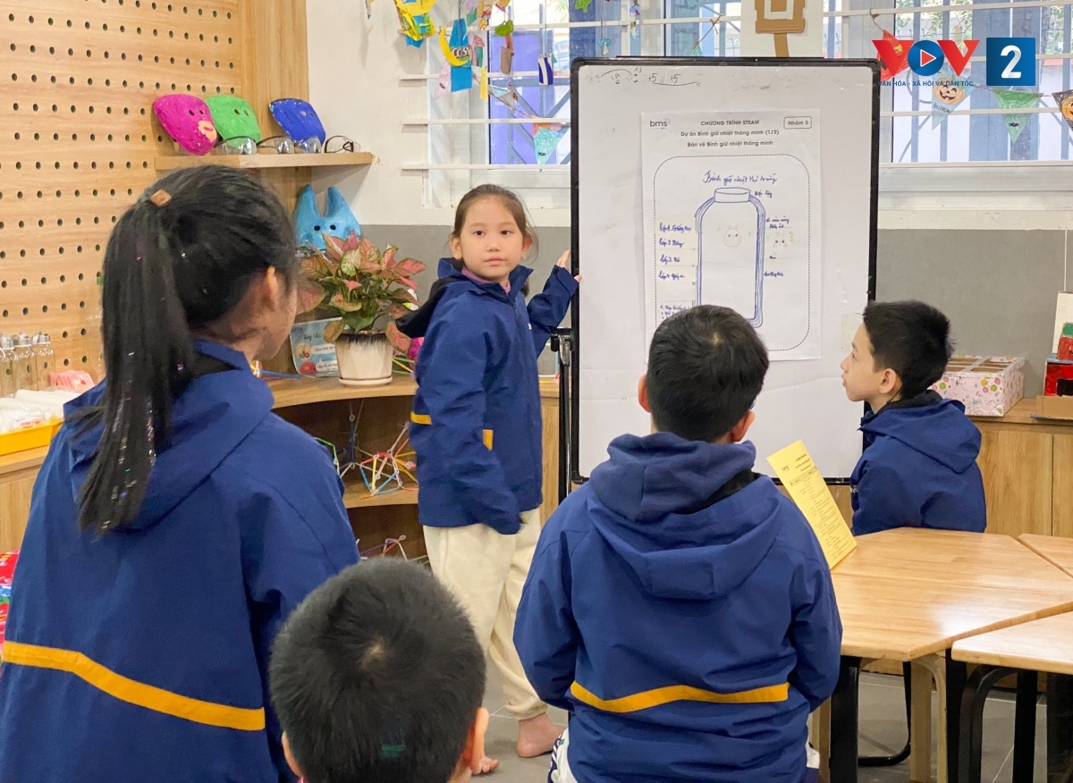 Những giờ học STEM trở thành không gian để học sinh trải nghiệm, khám phá cuộc sống