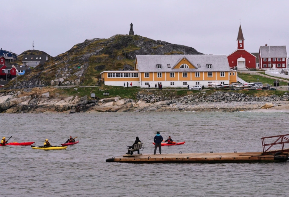 Đảo Greenland. Ảnh: AP