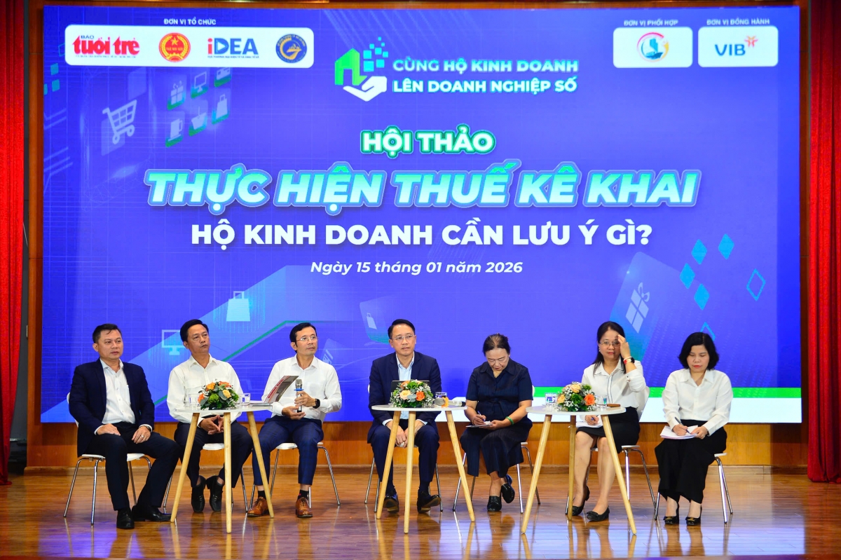 Cục thuế giải đáp những vướng mắc của hộ kinh doanh (Ảnh MH)
