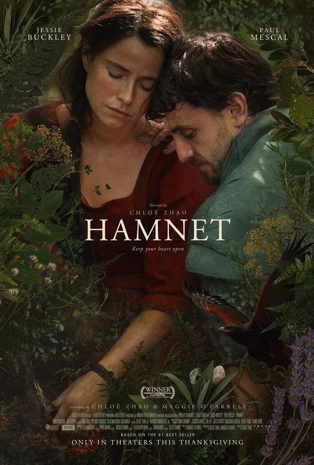 “Hamnet” được kể bằng nhịp điệu chậm, nhiều khoảng trống cảm xúc. (Ảnh: Focus Features)