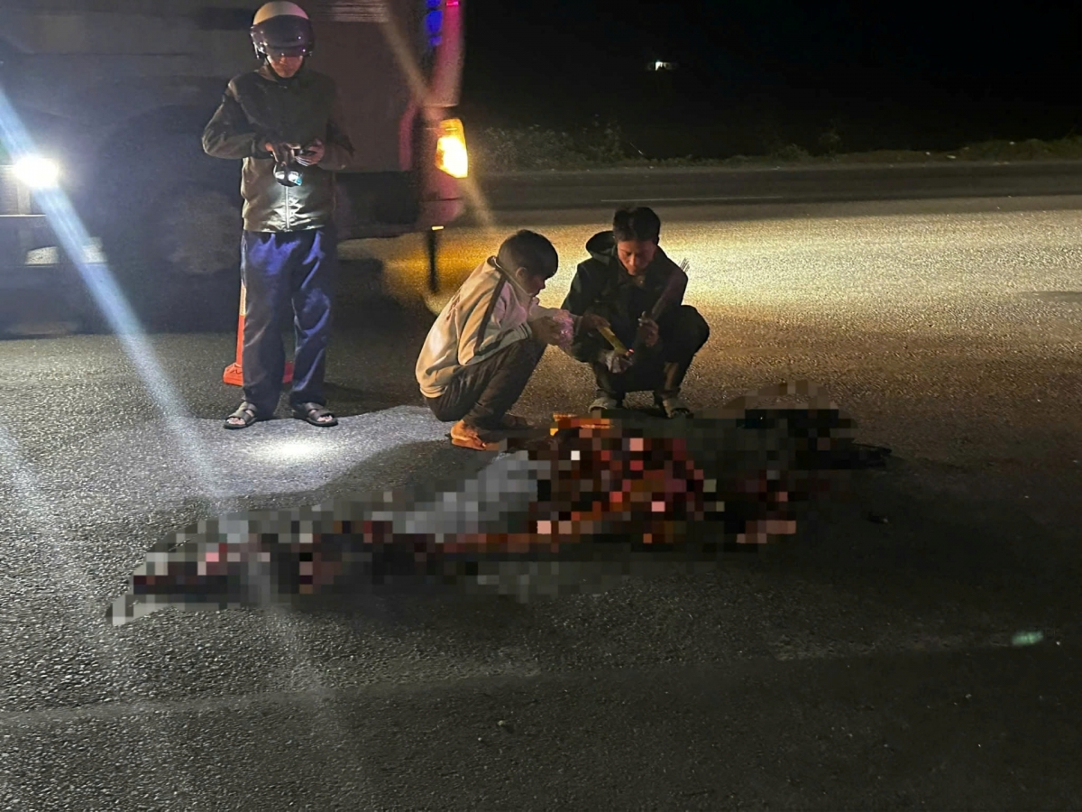 Hiện trường nơi phát hiện thi thể nam thanh niên