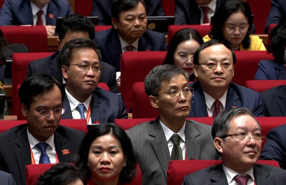 Các đại biểu dự phiên khai mạc Đại hội đại biểu toàn quốc lần thứ XIV của Đảng