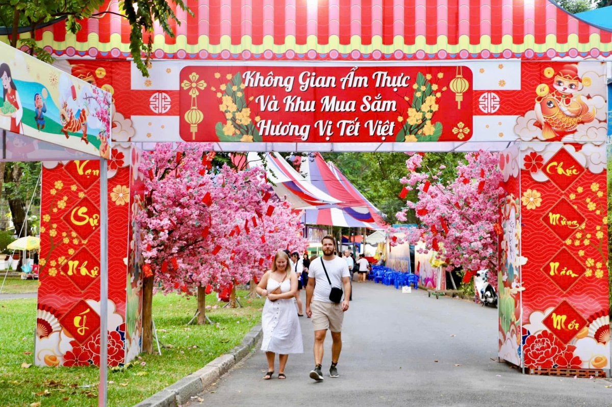 Hội hoa xuân Tao Đàn năm 2025 (Ảnh: H.G)