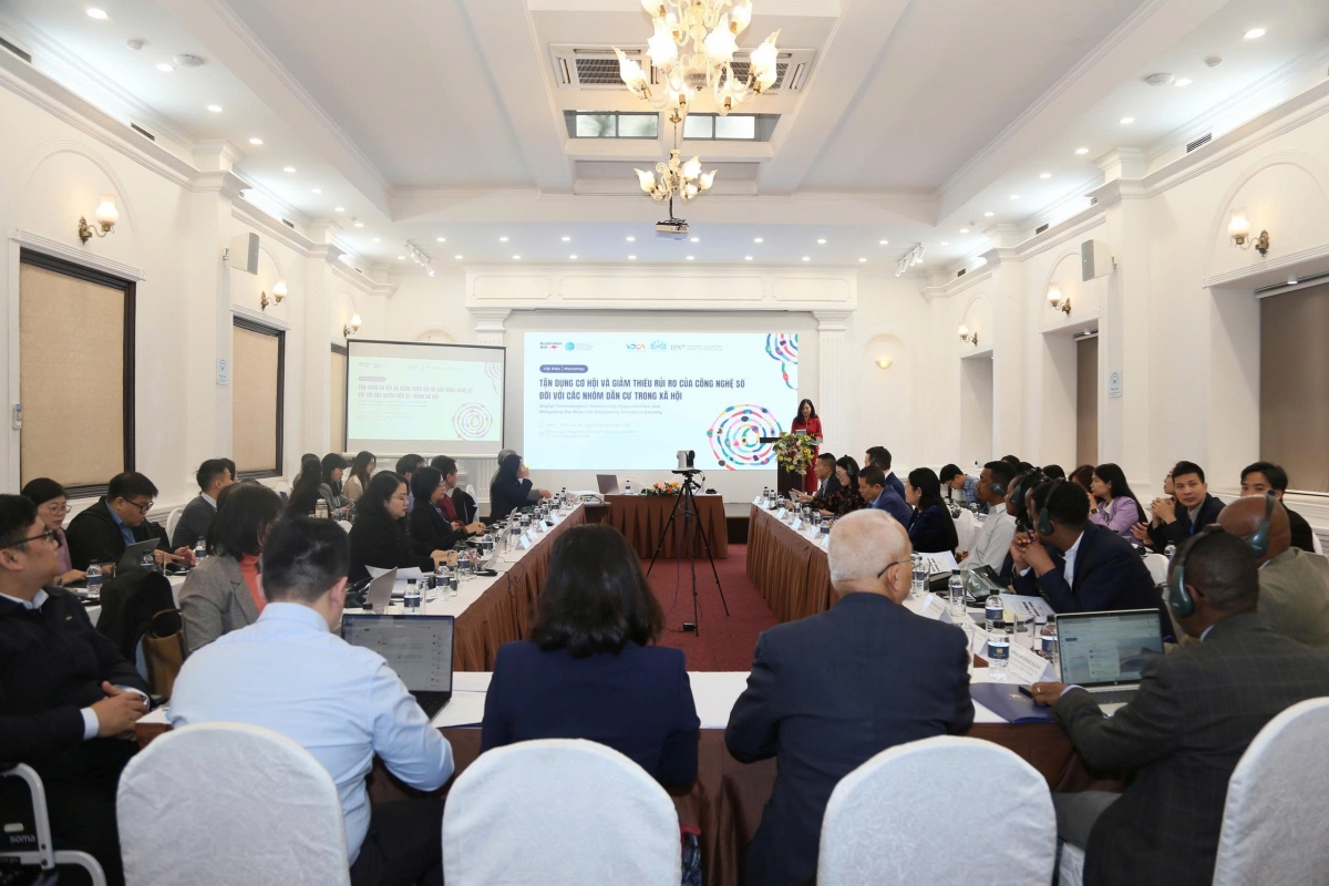 Toàn cảnh hội thảo.