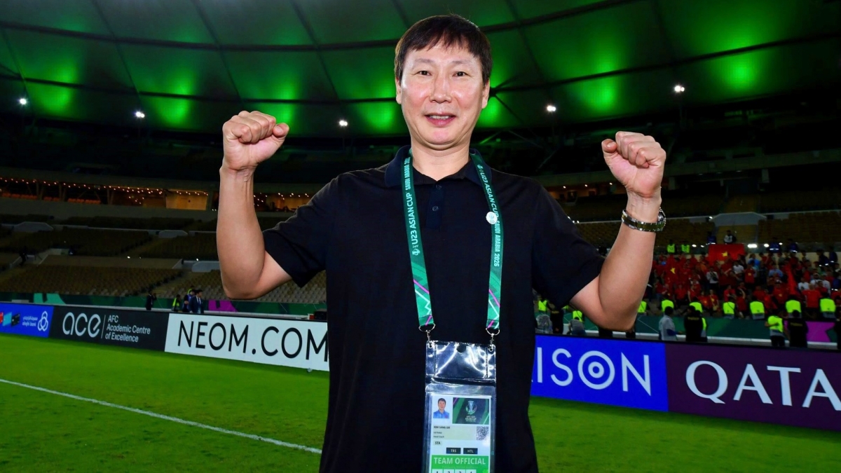 HLV trưởng Kim Sang Sik khẳng định U23 Việt Nam hoàn toàn đủ khả năng cạnh tranh ở đấu trường châu lục. (Ảnh: VFF)