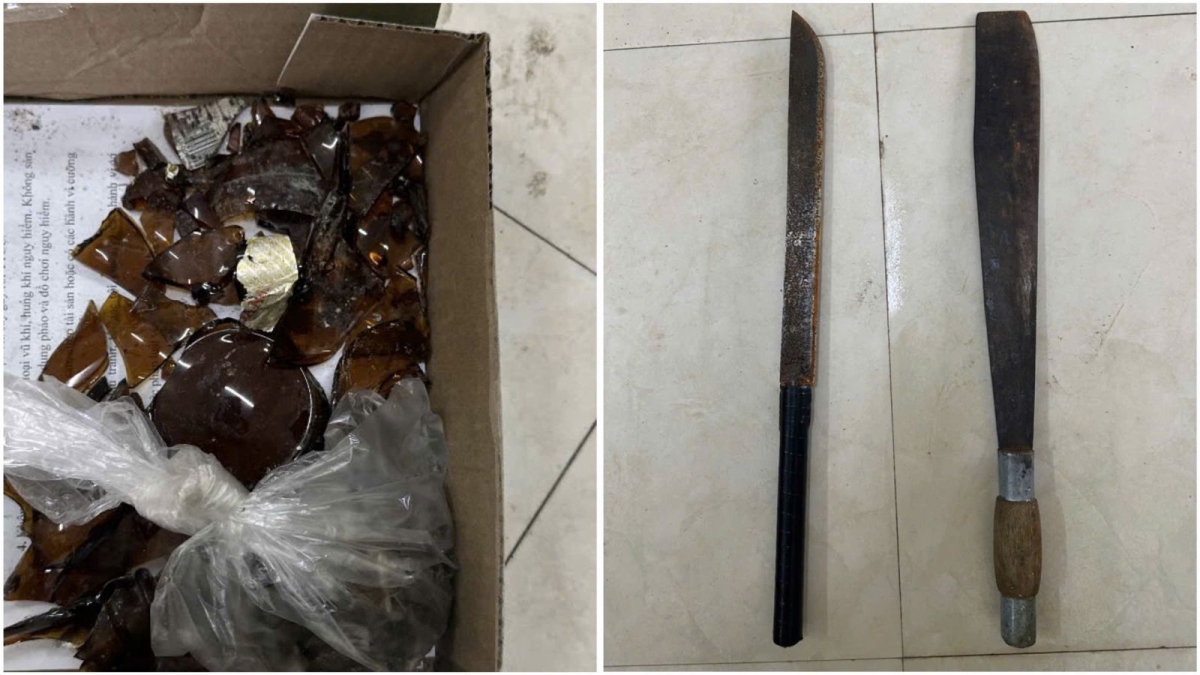 Tang vật bị thu giữ.