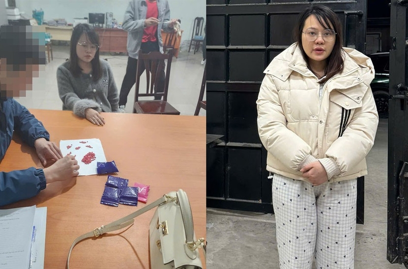 "Nữ quái" Hoàng Thị Hiền và số ma túy bị thu giữ
