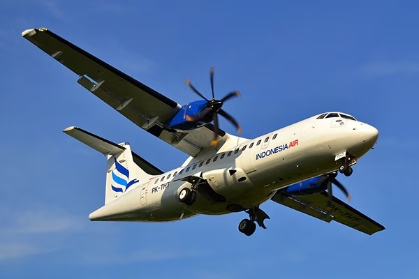 Máy bay ATR 400 của Indonesia Air Transport. (Ảnh: Indonesia Air Transport)