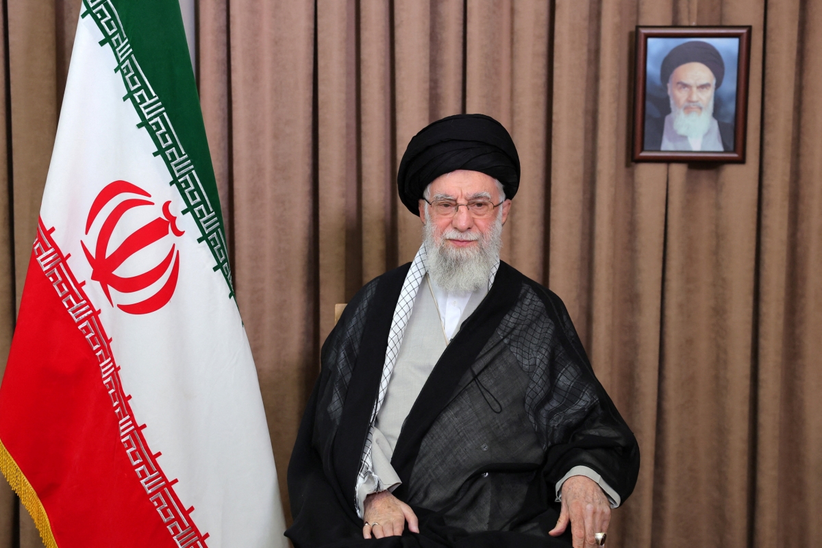 Lãnh tụ Tối cao Iran Ali Khamenei. Ảnh: Reuters
