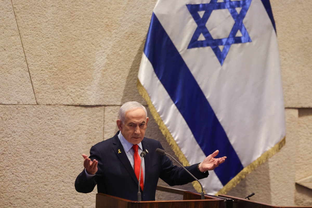 Thủ tướng Israel Benjamin Netanyahu. Ảnh:Reuters