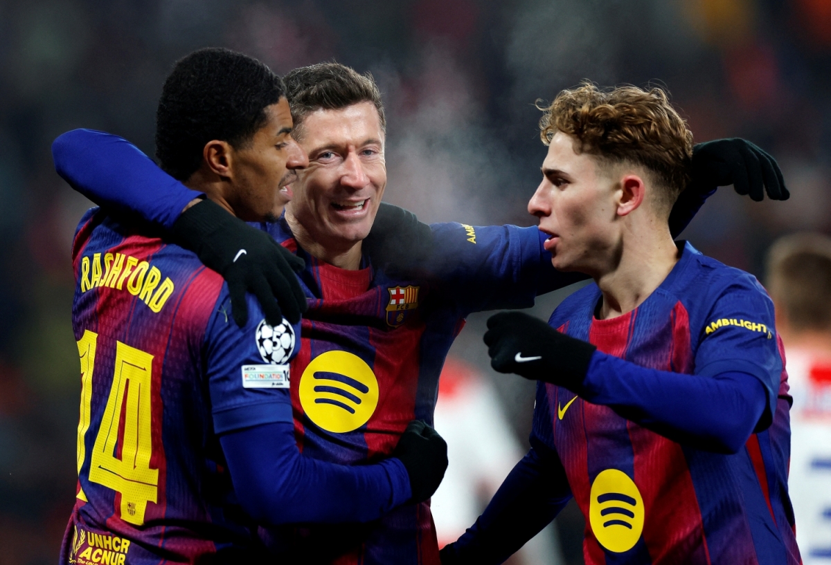 Barcelona có màn lội ngược dòng ấn tượng (Ảnh: Reuters).