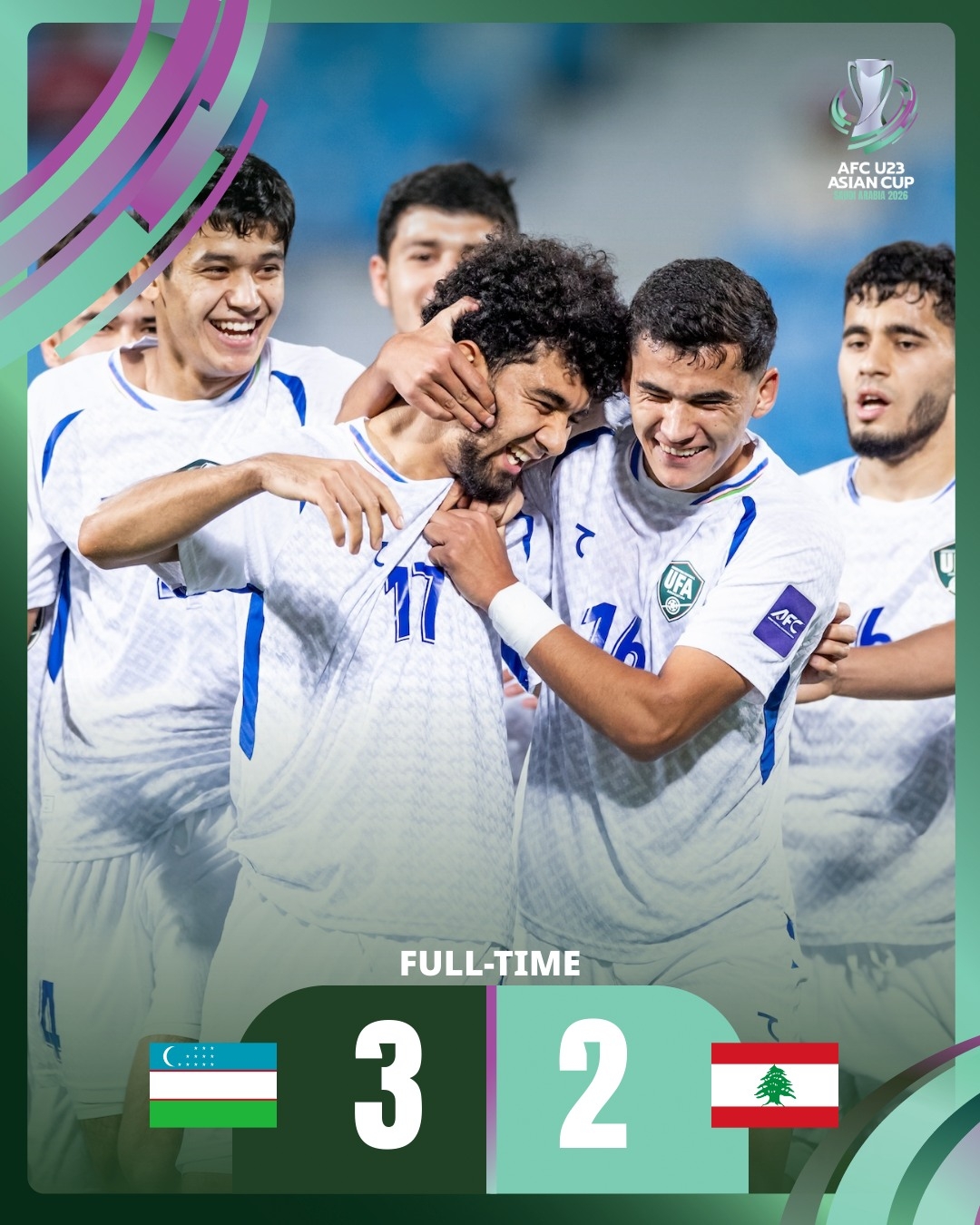 U23 Uzbekistan thắng sít sao trong ngày ra quân.