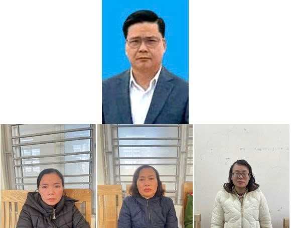 TGĐ Công ty CP Đồ hộp Hạ Long Trương Sỹ Toàn (ảnh trên) và 3 nhân viên bị khởi tố (Ảnh CA Hải Phòng)