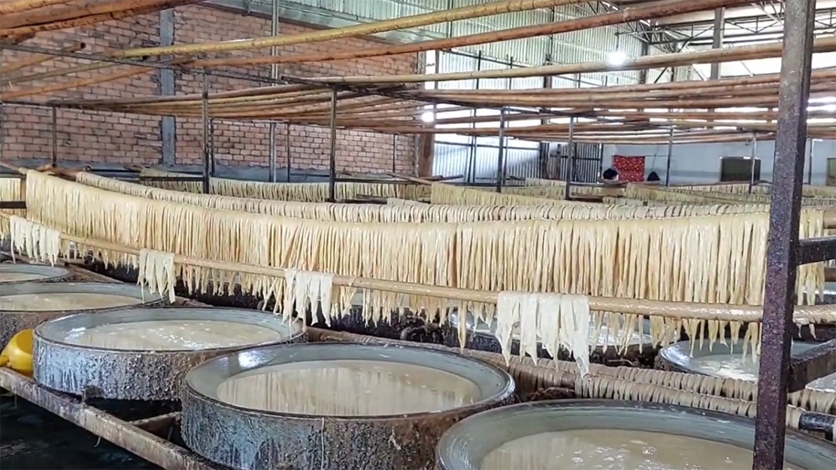 Sản phẩm Tàu hũ ky ở phường Cái Vồn