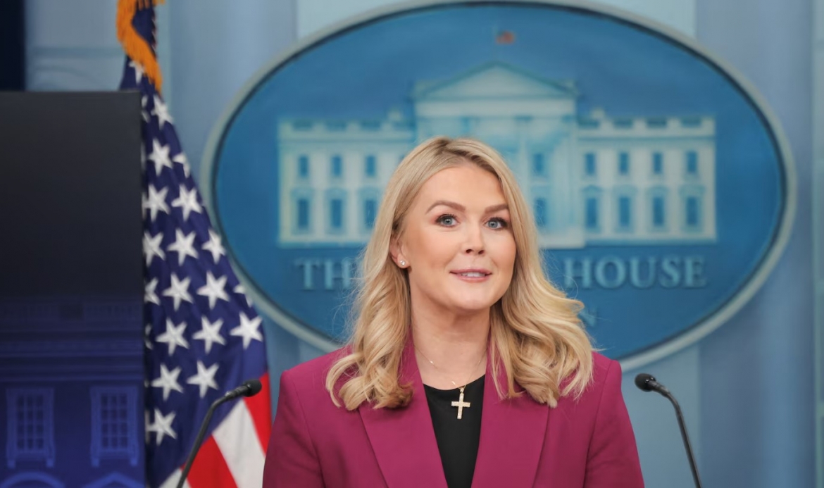 Bà Karoline Leavitt. Ảnh: Reuters