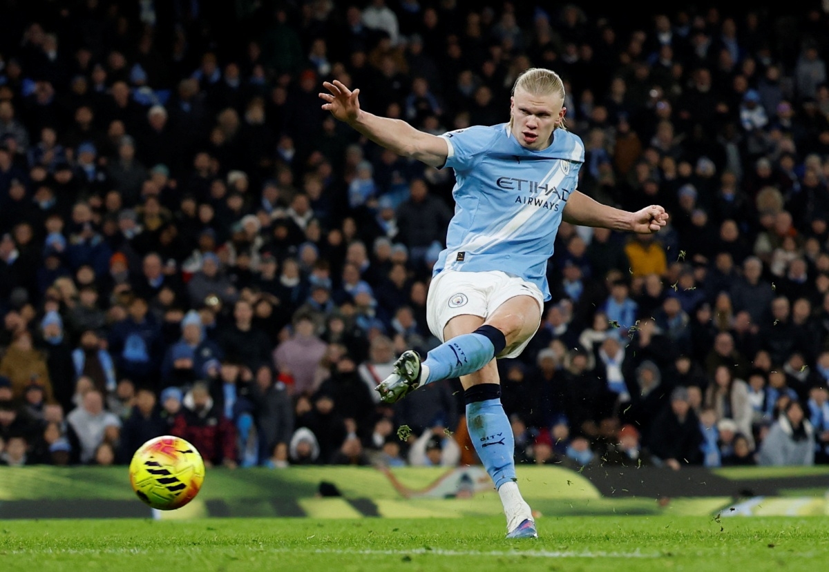 Man City bị Brighton chia điểm (Ảnh: Reuters)