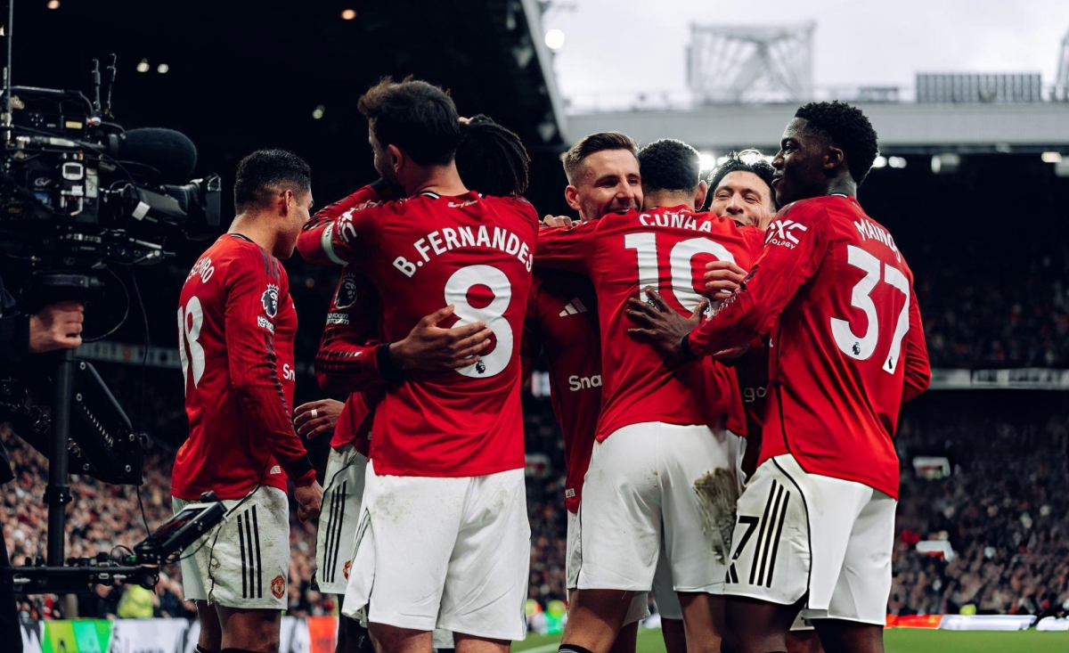 MU giành chiến thắng ấn tượng trước Man City trong ngày ra mắt của HLV Michael Carrick. (Ảnh: Getty)