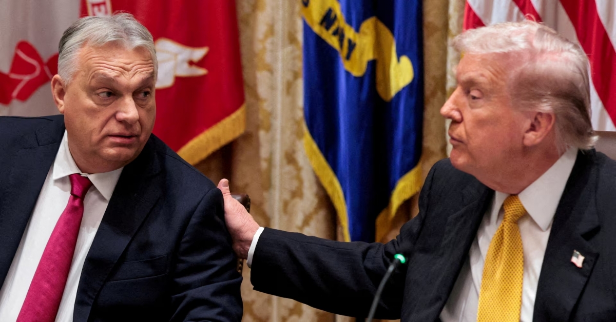 Tổng thống Mỹ Donald Trump và Thủ tướng Hungary Viktor Orban. (Ảnh: Reuters)