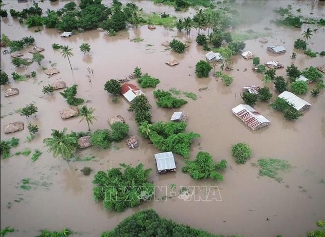 Bão Idai gây ngập lụt nghiêm trọng ở nhiều tỉnh miền Trung Mozambique. (Ảnh tư liệu: Đình Lượng/PV TTXVN tại Mozambique)