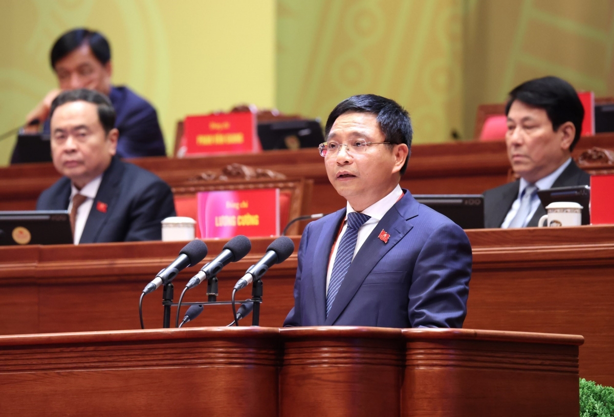 Ủy viên Trung ương Đảng, Bí thư Đảng ủy, Bộ trưởng Bộ Tài chính Nguyễn Văn Thắng. Ảnh: TTXVN