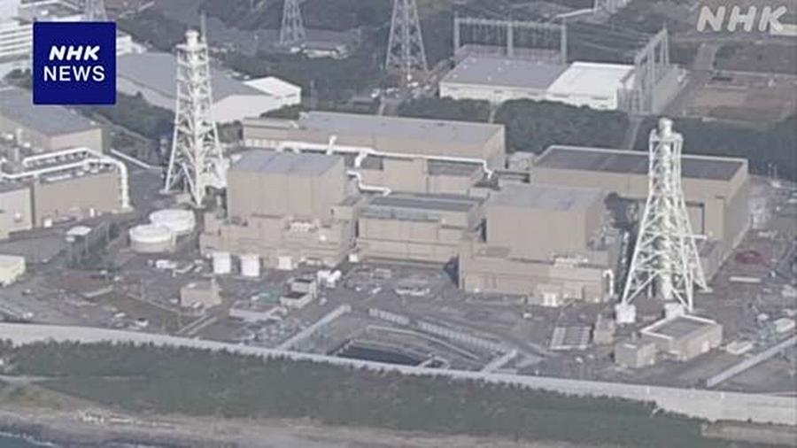 Nhà máy điện hạt nhân Hamaoka tại tỉnh Shizuoka. Ảnh: NHK.