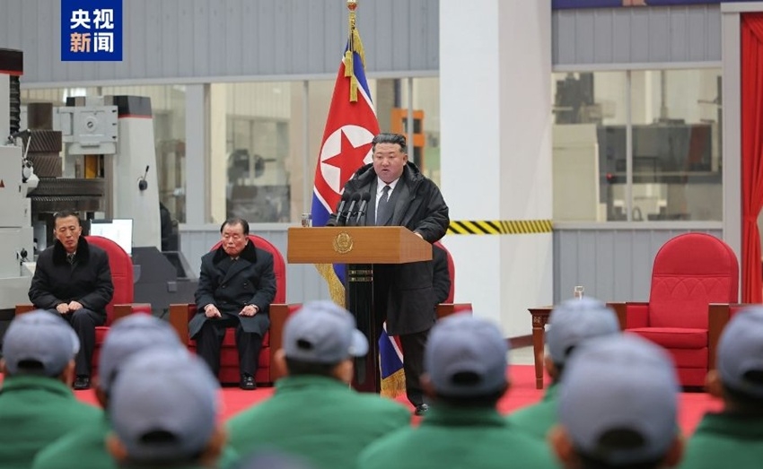 Nhà lãnh đạo Triều Tiên Kim Jong Un tham dự lễ khánh thành dự án hiện đại hóa giai đoạn 1 của Tổ hợp Cơ khí Longseong.
