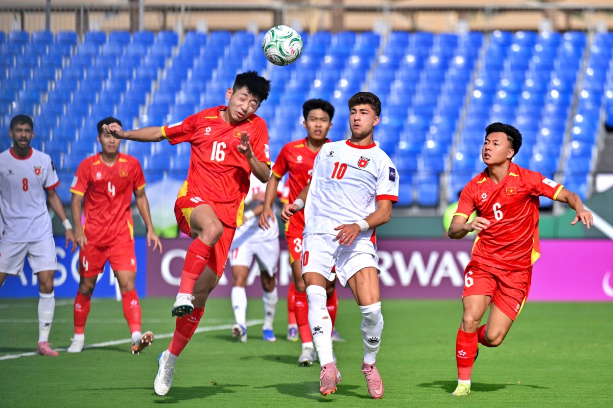 U23 Việt Nam giành chiến thắng thuyết phục trước U23 Jordan ở trận ra quân VCK U23 châu Á 2026. (Ảnh: AFC)