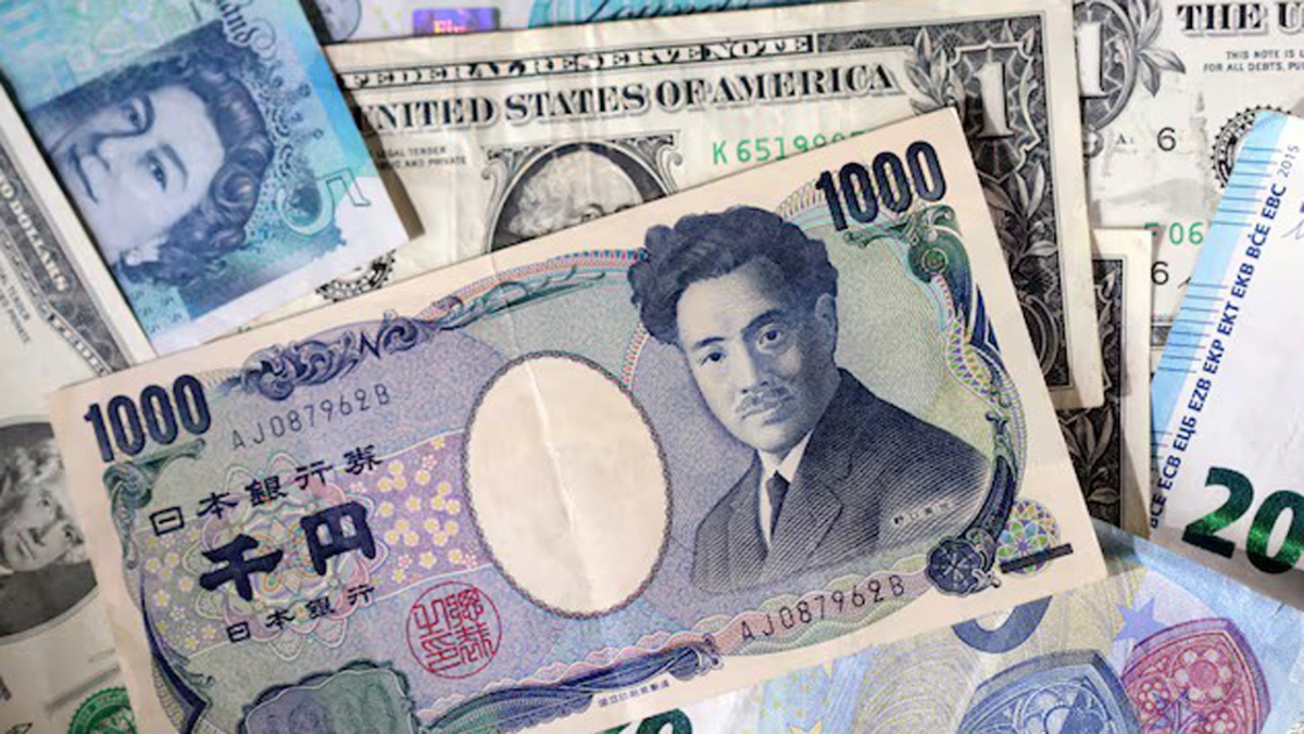 Đồng Yên Nhật tăng giá quá nóng so với đồng USD chỉ trong vòng 1 tuần lễ (ảnh: Reuters)
