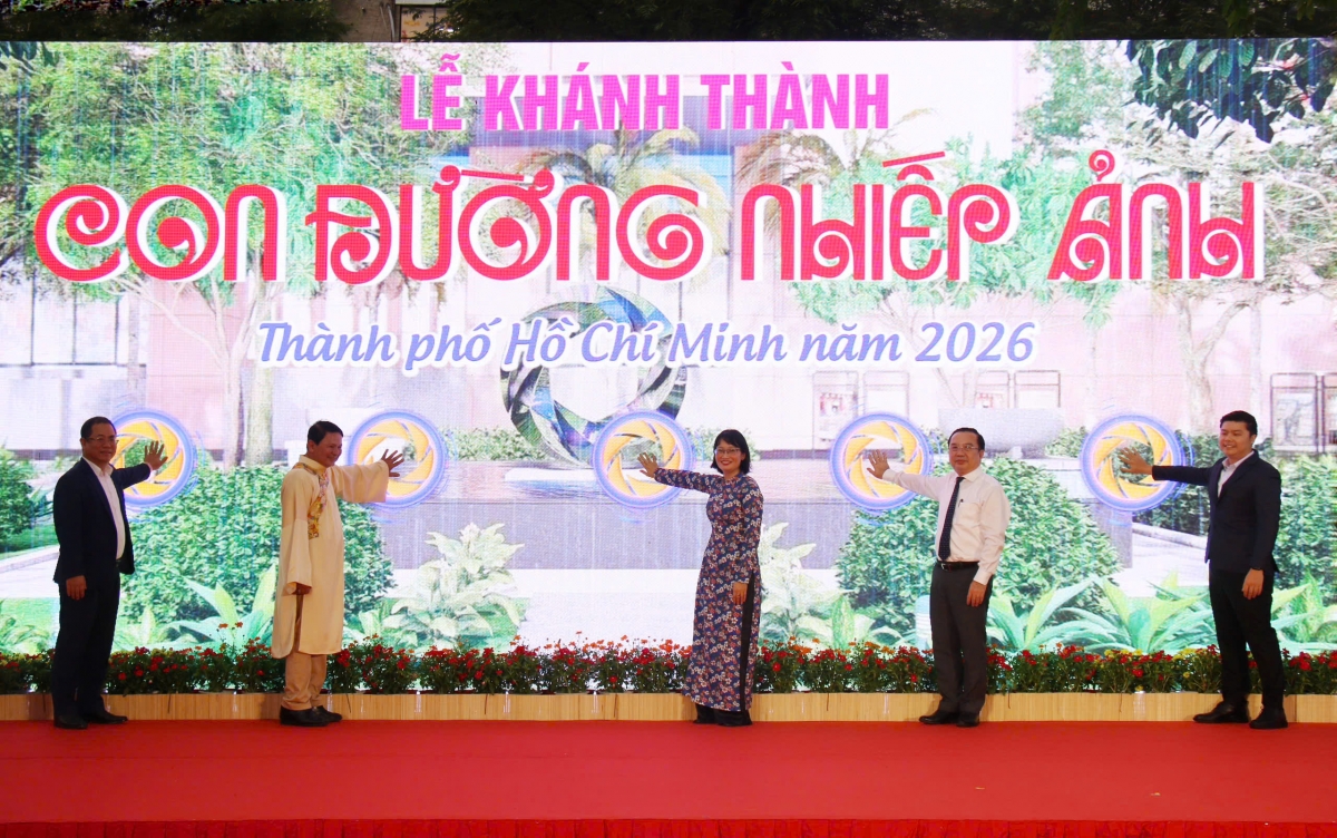 TP.HCM khánh thành "Con đường nhiếp ảnh" (ảnh: T.H)