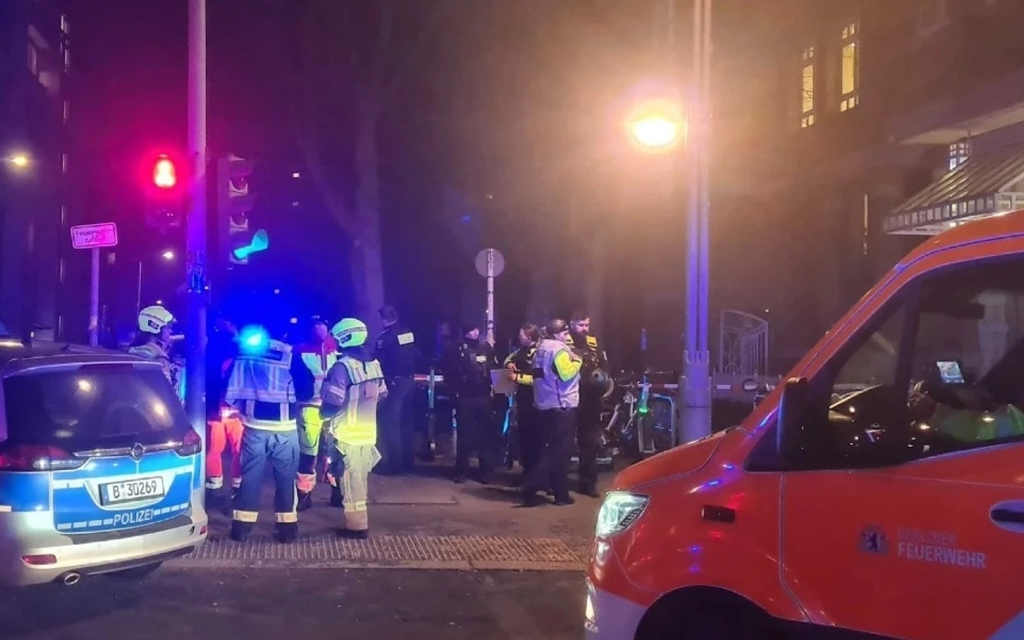 Nổ súng nghiêm trọng tại Berlin (Đức) khiến nhiều người bị thương nặng. Ảnh: Telegrafi