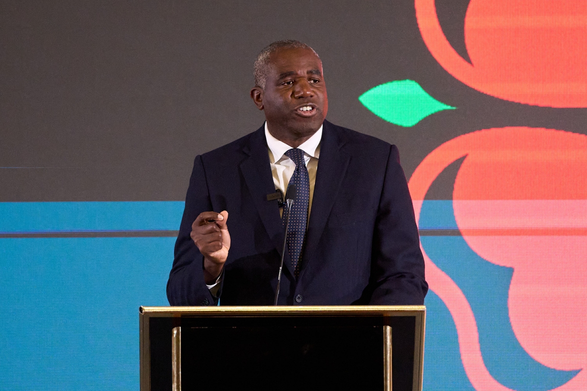 Phó Thủ tướng Anh David Lammy. Ảnh: AP