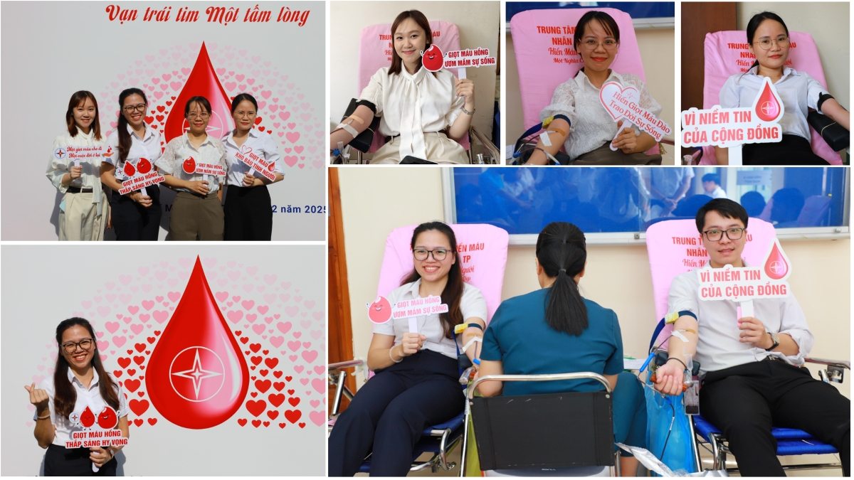 CBCNV Tổng Công ty Phát điện 3 tham gia hiến máu