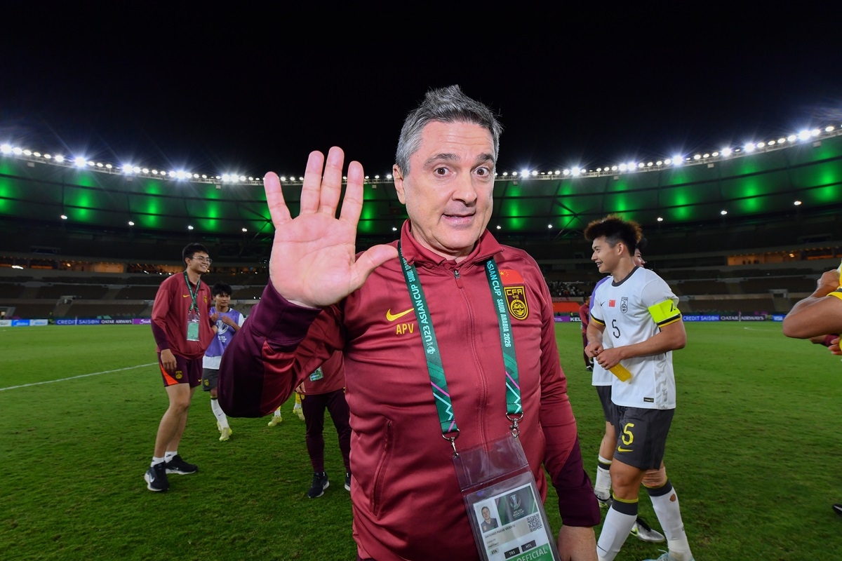 HLV Puche của U23 Trung Quốc. (Ảnh: AFC). 