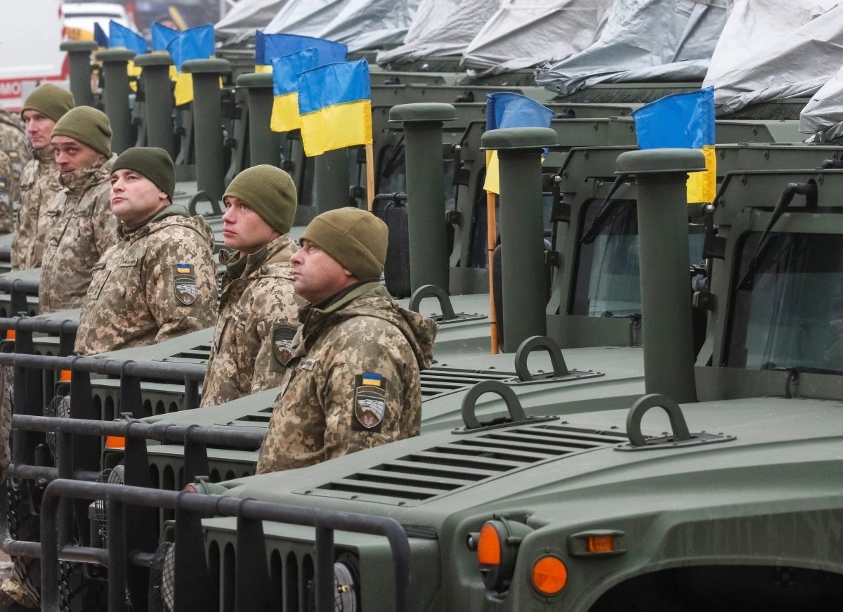 Các binh sĩ Ukraine. (Ảnh minh họa: Reuters)