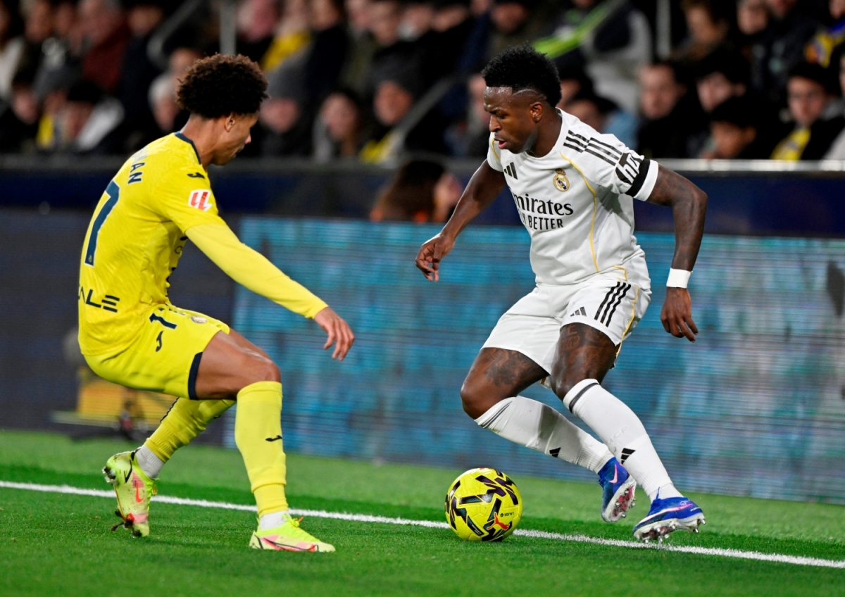 Real Madrid gặp nhiều khó khăn trước Villarreal (Ảnh: Reuters).