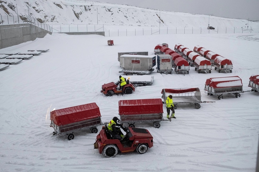 Sân bay Quốc tế Nuuk ở Greenland. Ảnh: Reuters