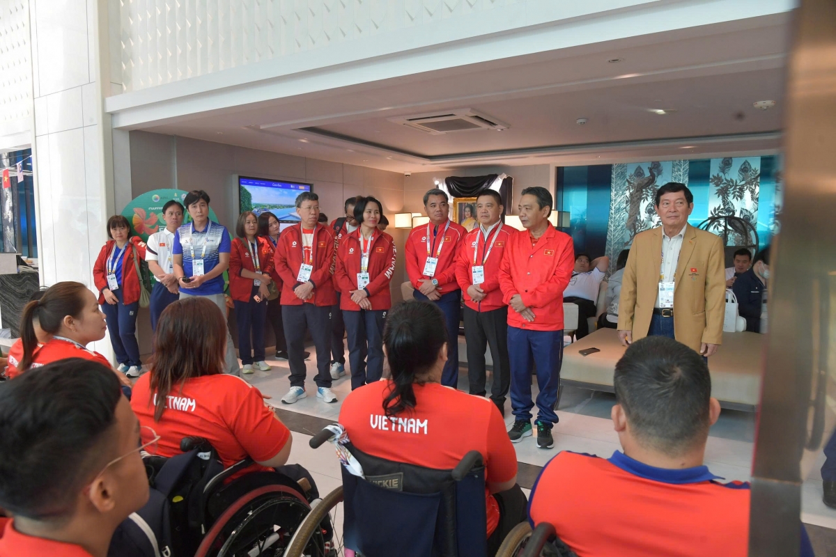 Sáng 20/01/2026, Thứ trưởng Bộ Văn hóa, Thể thao và Du lịch Hoàng Đạo Cương đã tới thăm và động viên đoàn Thể thao người khuyết tật Việt Nam đang tham dự Đại hội Thể thao Người khuyết tật Đông Nam Á lần thứ 13.