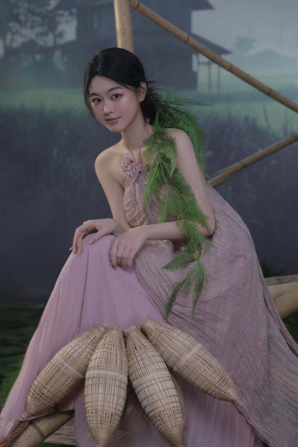 Lọ Lem nhà MC Quyền Linh hóa nàng thơ trong bộ ảnh mới thực hiện.