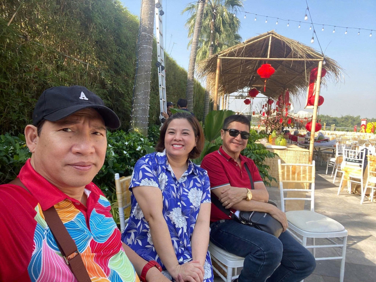 Các NSƯT Quang Thắng, Hồ Liên, Chí Trung rủ nhau tránh rét bằng cách nhận show ở xa Hà Nội.