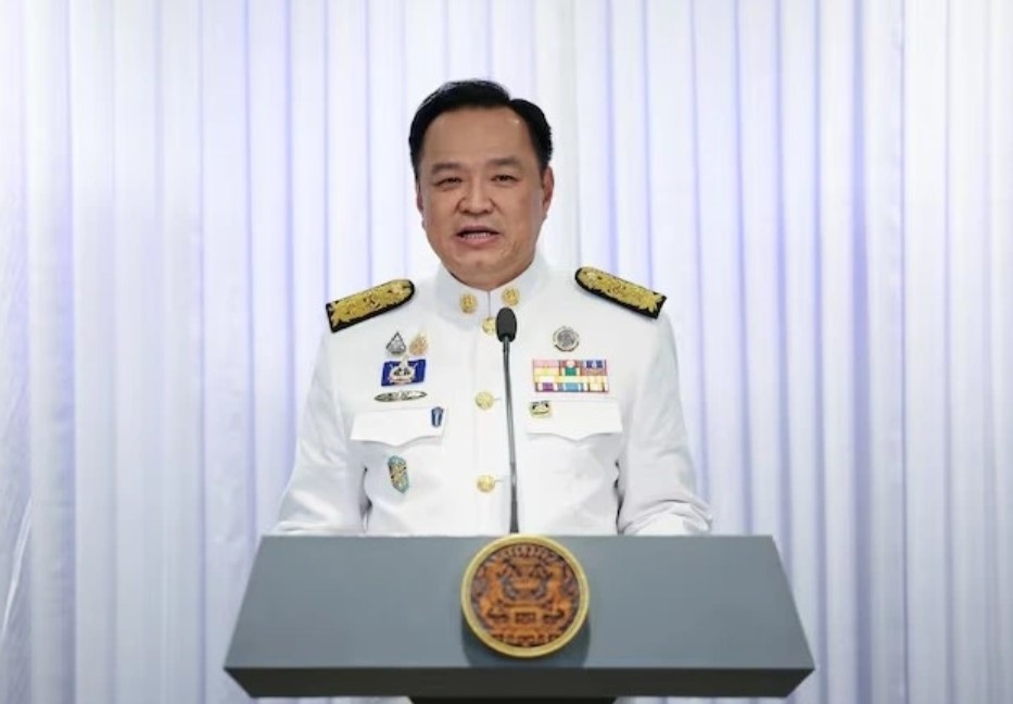 Thủ tướng Thái Lan Anutin Charnvirakul. Ảnh: Reuters