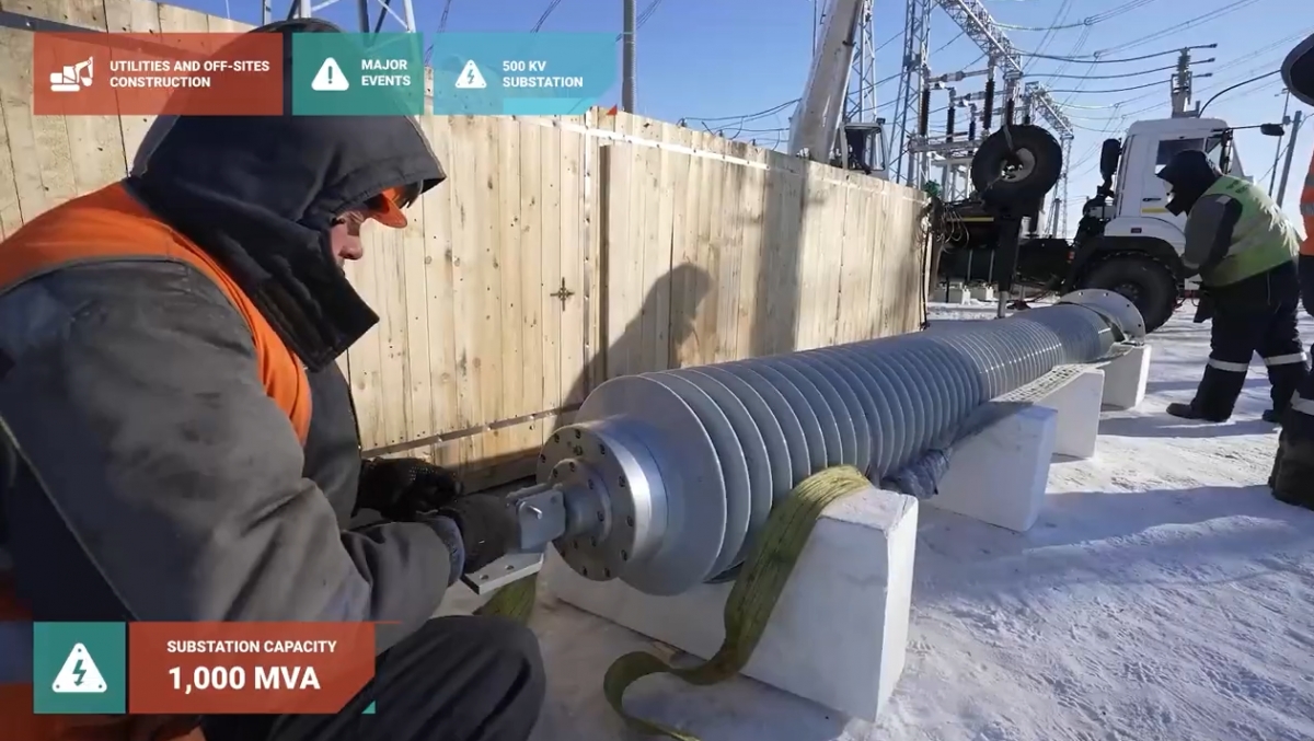 Tính đến cuối năm 2025, Tổ hợp Hóa dầu Khí A-mua (Amur GCC) tại Viễn Đông, Nga đã đạt 92% tiến độ xây dựng. (Ảnh: website Tập đoàn hóa dầu SIBUR)