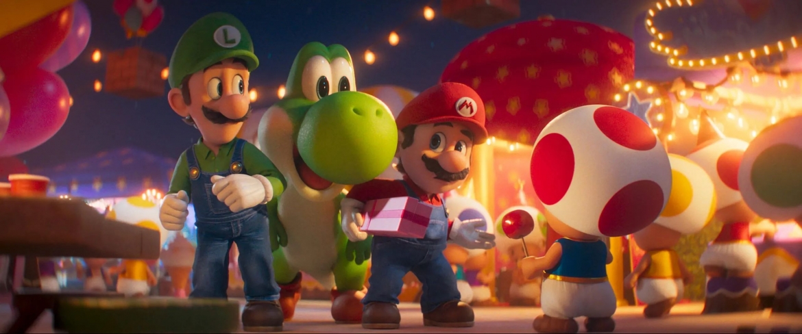 Nhiều chi tiết gợi nhớ các tựa game kinh điển của Nintendo giúp bộ phim chinh phục cả khán giả trẻ lẫn người hâm mộ lâu năm.