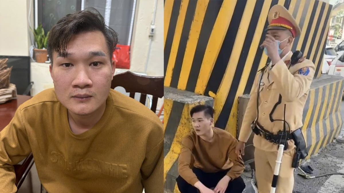 Đối tượng bị Công an Hà Nội bắt giữ